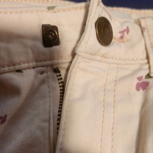 Girls cropped jeans